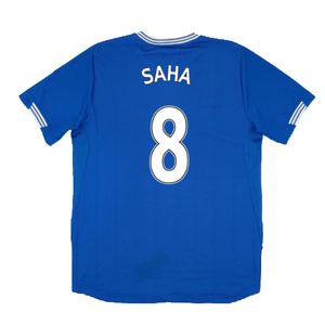 Everton 2009-10 Home Shirt (M) (Excellent) (Saha 8)_1