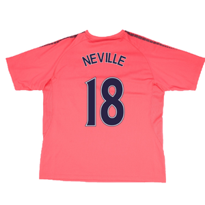 Everton 2010-11 Away Shirt (Very Good) (Neville 18)_1