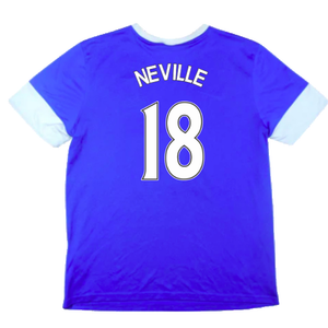 Everton 2012-13 Home Shirt (S) (Mint) (Neville 18)_1