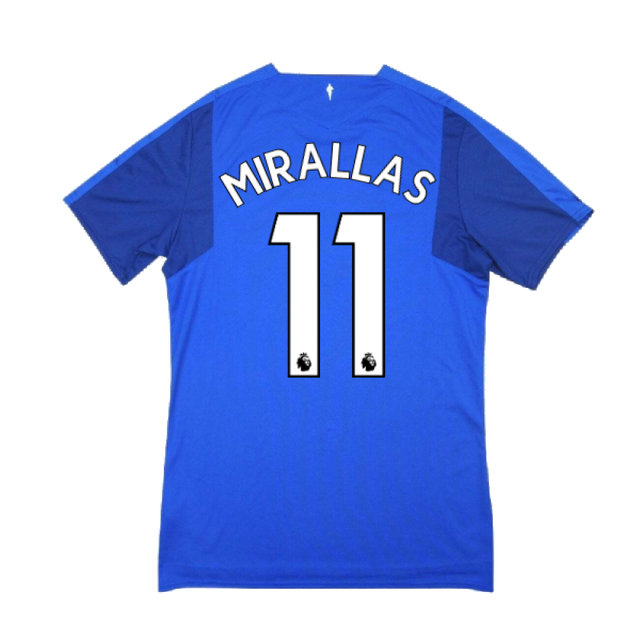 Everton 2017-18 Home Shirt (Good Condition) (L) (Mirallas 11)_2