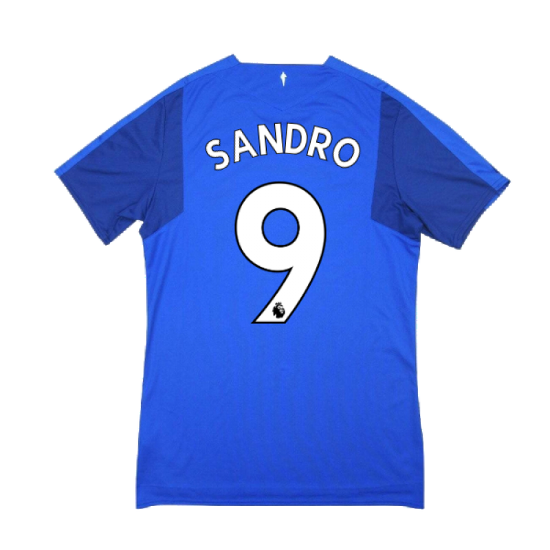 Everton 2017-18 Home Shirt (Good Condition) (L) (Sandro 9)_2