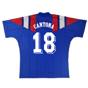 France 1992-94 Home Shirt (S) (Excellent) (Cantona 18)_1