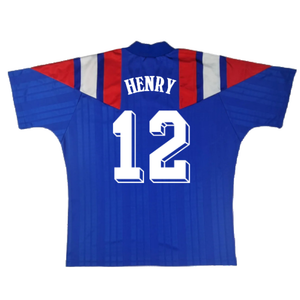 France 1992-94 Home Shirt (L) (Excellent) (HENRY 12)_1