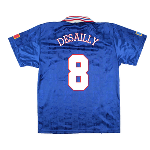 France 1996-98 Home Shirt (M) (Excellent) (Desailly 8)_1