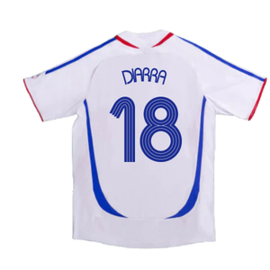 France 2006-07 Away Shirt (L) (Fair) (Diarra 18)_1