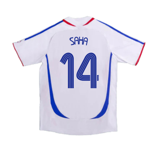 France 2006-07 Away Shirt (L) (Fair) (Saha 14)_1