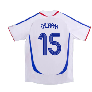 France 2006-07 Away Shirt (L) (Fair) (Thuram 15)_1