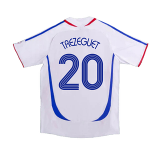 France 2006-07 Away Shirt (L) (Fair) (Trezeguet 20)_1