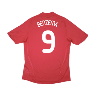 France 2008-10 Away Shirt (M) (Excellent) (Benzema 9)_1