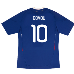 France 2010-11 Home Shirt (XL) (Very Good) (Govou 10)_1