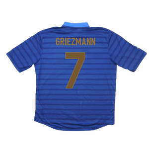 France 2012-13 Home Shirt (L) (Excellent) (GRIEZMANN 7)_1