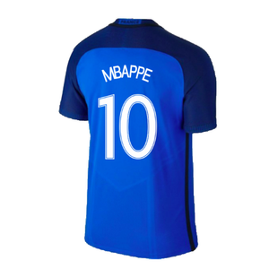 France 2016-17 Home Shirt (Good) (MBAPPE 10)_1