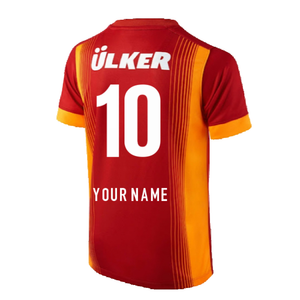 Galatasaray 2014-15 Home Shirt ((Excellent) S) (Your Name)_2