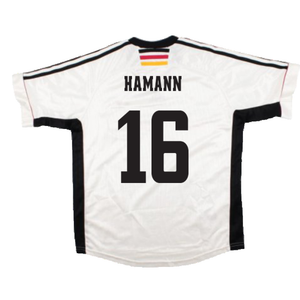 Germany 1998-00 Home Shirt (2XL) (Good) (Hamann 16)_1