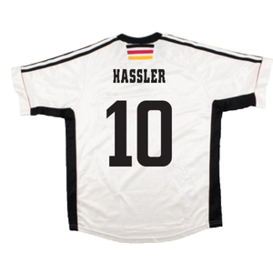 Germany 1998-00 Home Shirt (L) (Excellent) (Hassler 10)_1