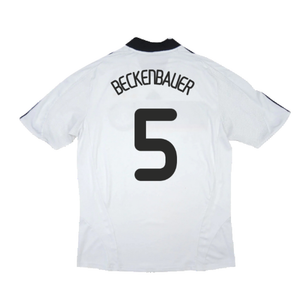 Germany 2008-10 Home Shirt (L) (Very Good) (BECKENBAUER 5)_1