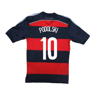 Germany 2014-15 Away Shirt (Excellent) (Podolski 10)_1