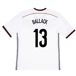 Germany 2014-15 Home Shirt (XXL) (Excellent) (Ballack 13)_1