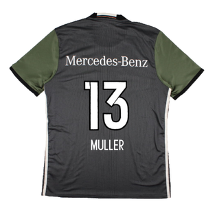 Germany 2016-17 Away Match Issue Shirt (L) (Excellent) (Muller 13)_1