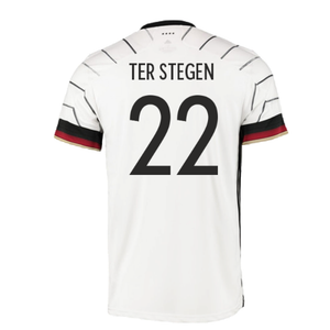 Germany 2020-21 Home Shirt ((Mint) S) (TER STEGEN 22)_2