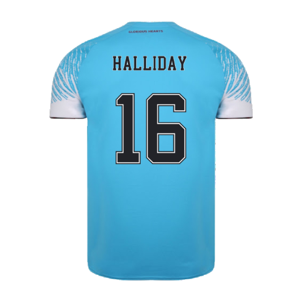 Hearts 2020-21 Away Shirt (S) (Halliday 16) (Mint)_1
