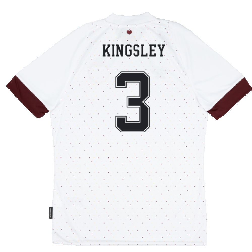 Hearts 2022-23 Away Shirt (Sponsorless) (XXL) (Very Good) (KINGSLEY 3)_1