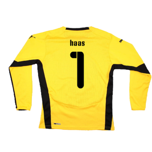 Hoffenheim 2008-09 Long Sleeve Goalkeeper Away Shirt (M) (Very Good) (Haas 1)_1