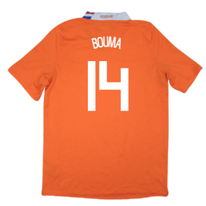 Holland 2008-10 Home Shirt (L) (Mint) (Bouma 14)_1