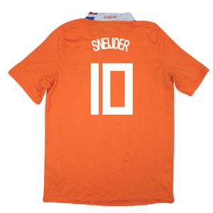 Holland 2008-10 Home Shirt (L) (Mint) (Sneijder 10)_1