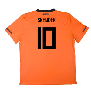 Holland 2010-11 Home Shirt (M) (Mint) (Sneijder 10)_1