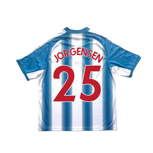 Huddersfield 2017-18 Home Shirt (2XL) (Mint) (Jorgensen 25)_1