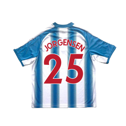 Huddersfield 2017-18 Home Shirt (Excellent) (Jorgensen 25)_1