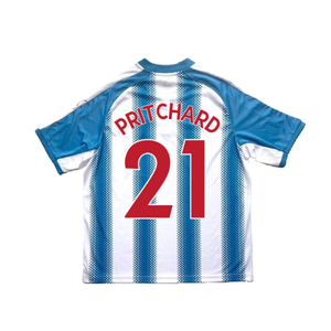 Huddersfield 2017-18 Home Shirt (Mint) (Pritchard 21)_1