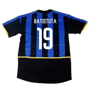 Inter Milan 2002-03 Home Shirt (Very Good) (Batistuta 19)_1