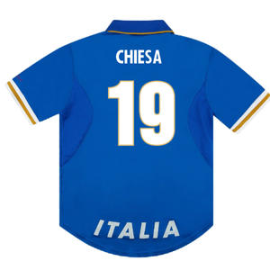 Italy 1996-97 Home Shirt (Very Good) (Chiesa 19)_1