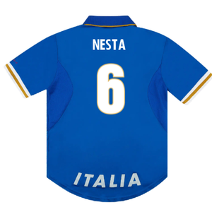 Italy 1996-97 Home Shirt (L) (Excellent) (NESTA 6)_1