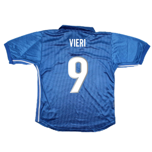 Italy 1998-99 Home Shirt (XL) (Excellent) (Vieri 9)_1