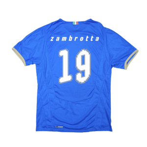 Italy 2008-09 Home Shirt (XL) (Excellent) (Zambrotta 19)_1