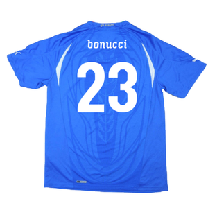 Italy 2010-11 Home Shirt (XL) (Very Good) (Bonucci 23)_1