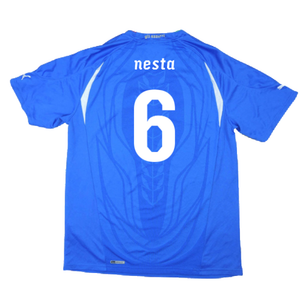 Italy 2010-11 Home Shirt (L) (Excellent) (Nesta 6)_1