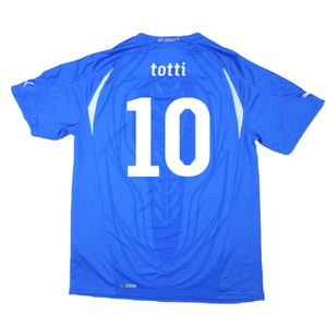 Italy 2010-11 Home Shirt (xl) (Good) (Totti 10)_1