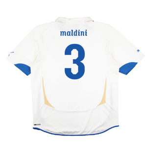 Italy 2010-12 Away Shirt (M) (Fair) (Maldini 3)_1