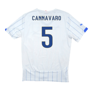 Italy 2014-16 Away Shirt (S) (Good) (Cannavaro 5)_1