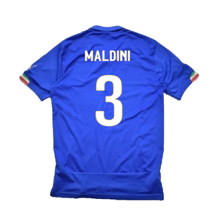 Italy 2014-15 Home Shirt (S) (Fair) (Maldini 3)_1