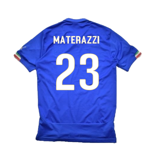 Italy 2014-16 Home (L) (Very Good) (Materazzi 23)_1