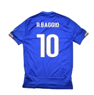 Italy 2014-16 Home Shirt (M) (Very Good) (R.Baggio 10)_1