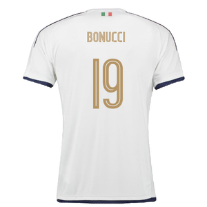 Italy 2016-17 Away Shirt (M) (Excellent) (Bonucci 19)_1