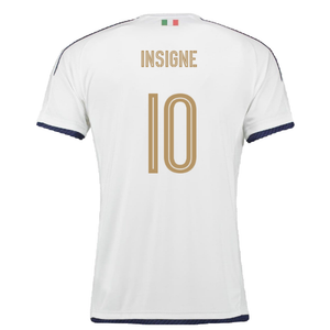 Italy 2016-17 Away Shirt (L) (Very Good) (Insigne 10)_1