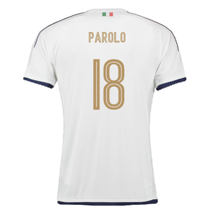 Italy 2016-17 Away Shirt (L) (Very Good) (Parolo 18)_1