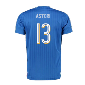 Italy 2016-17 Home Shirt (M) (Excellent) (Astori 13)_1